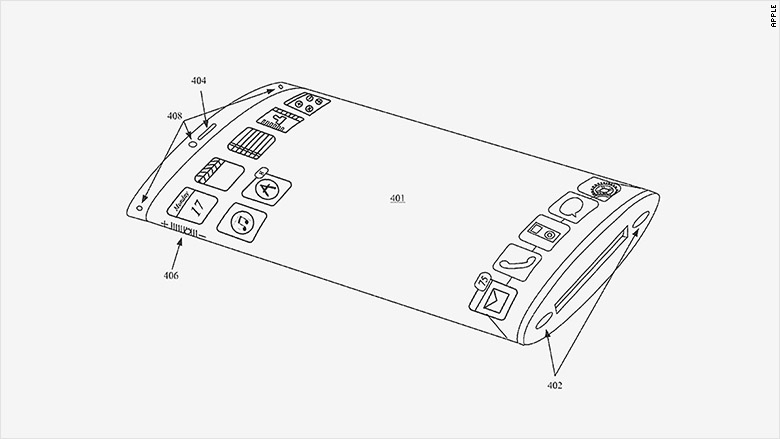 apple wrap-around patent