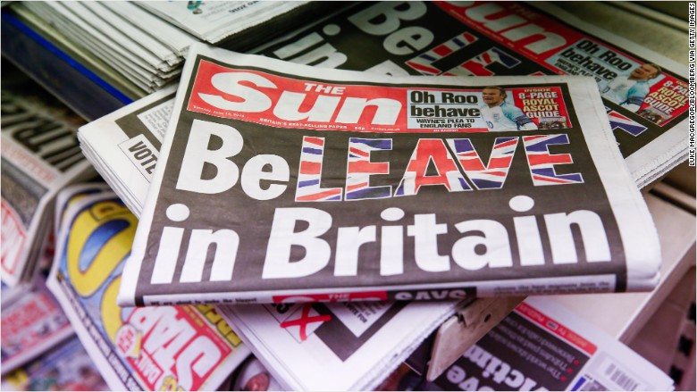 sun brexit cover