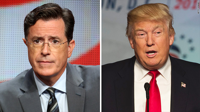 colbert trump