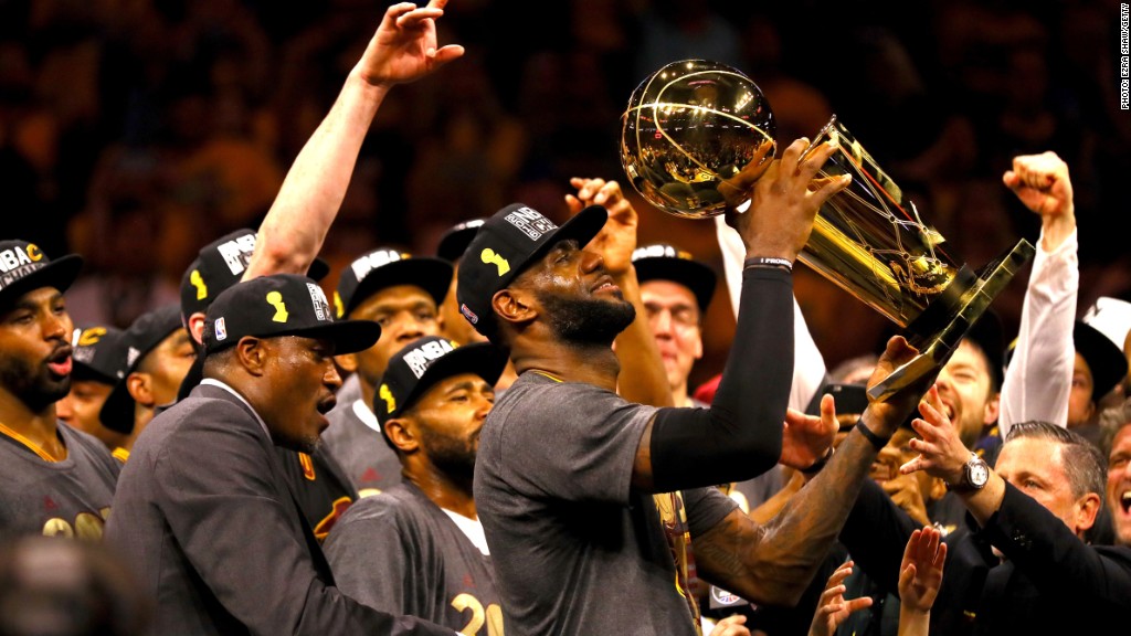 Cleveland Cavaliers win NBA Championship