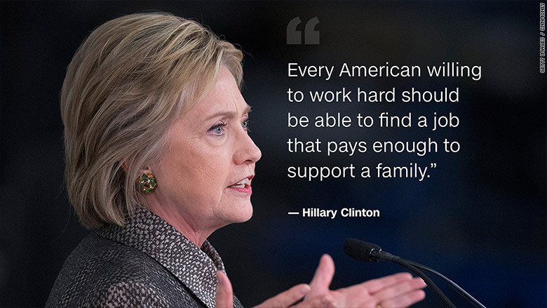 hillary clinton american jobs quote