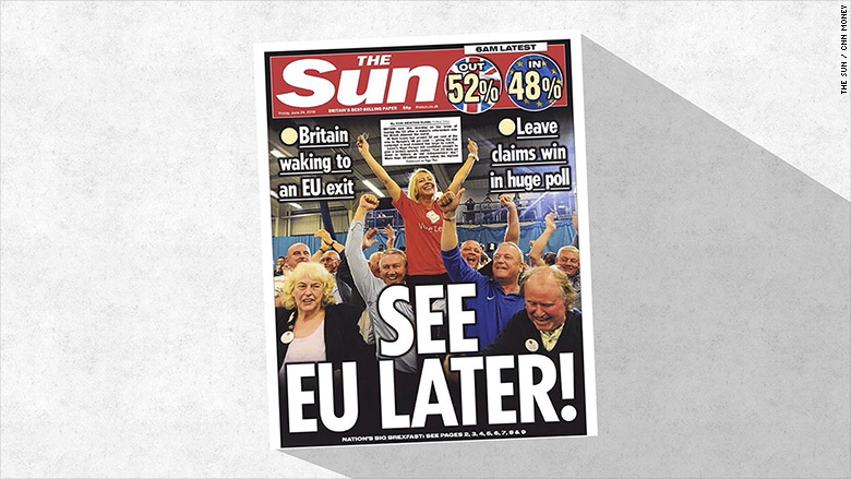 sun cover brexit