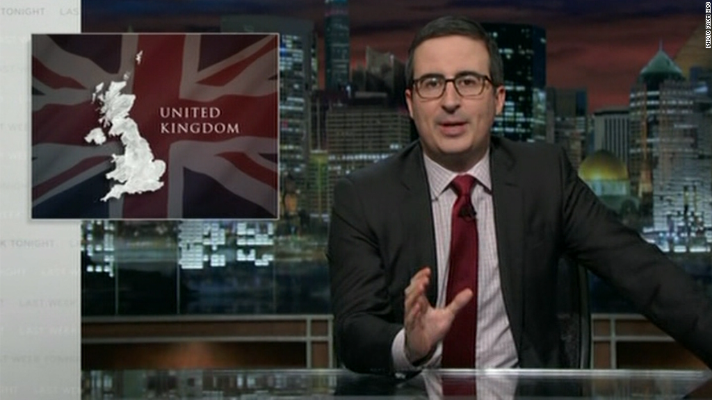 John Oliver loses it over Brexit vote