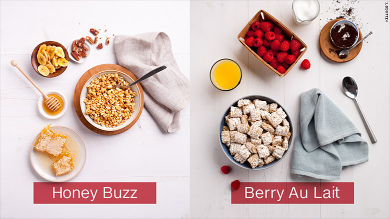 kelloggs cereal bar honey buzz berry au lait