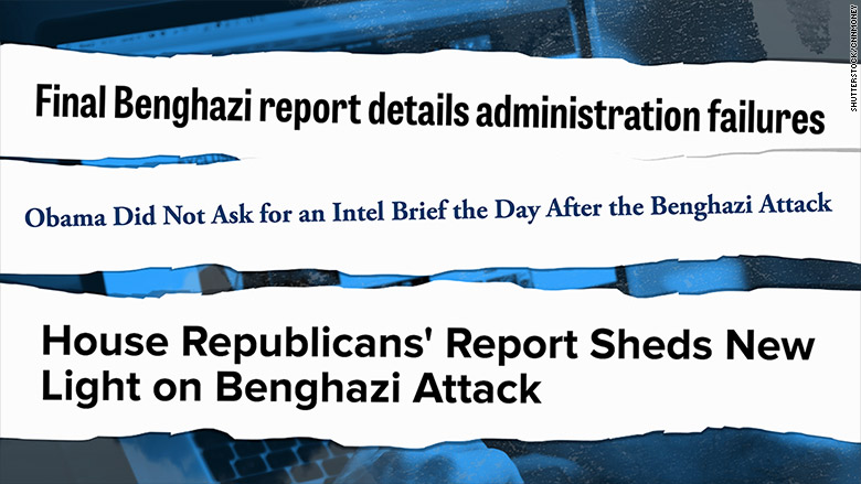 benghazi clinton headlines