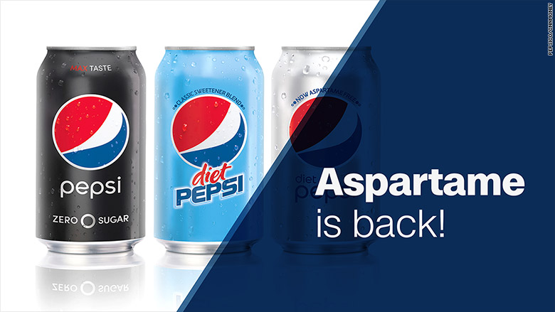 pepsi aspartame