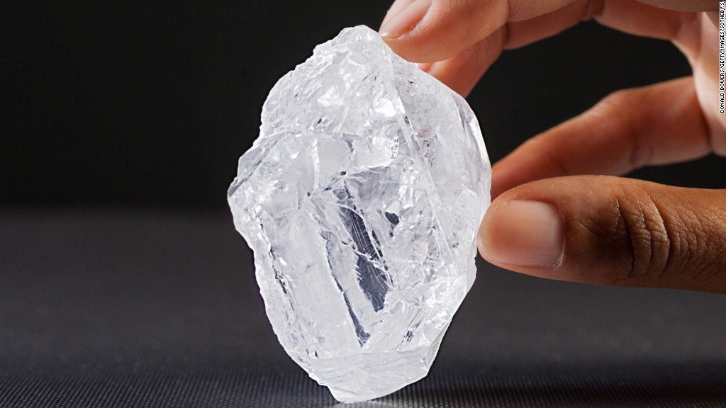 The world's largest uncut diamond goes on sale