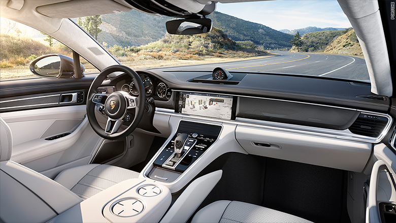 porsche panamera 4s interior