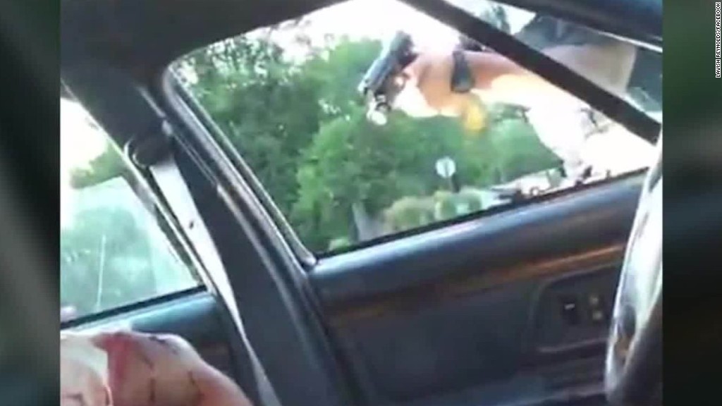 Woman streams graphic video of boyfriend shot by police