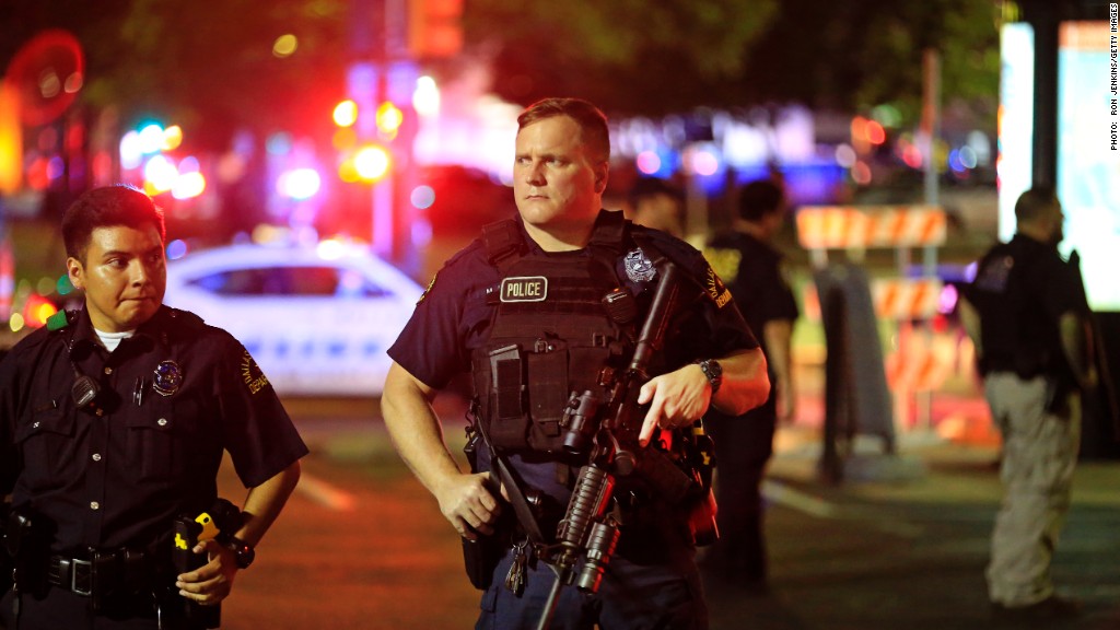 How it happened watching the media's coverage of Dallas shooting