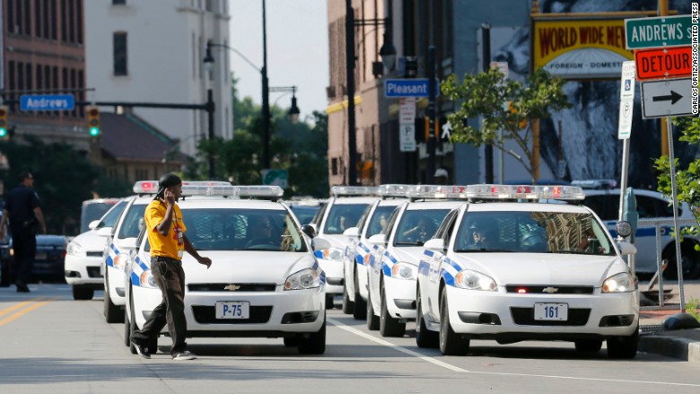 reporters detained black lives matter protest