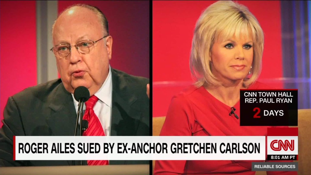 Roger Ailes sued by fired Fox News host Gretchen Carlson