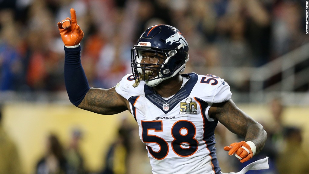 Von Miller is highest-paid defensive player ever