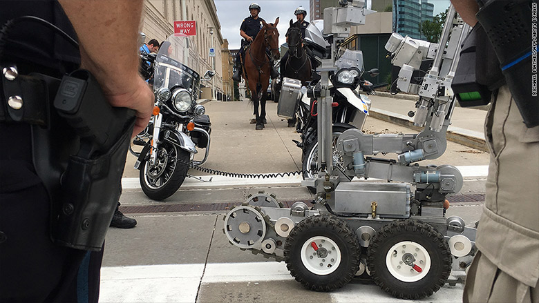 gop convention security robot