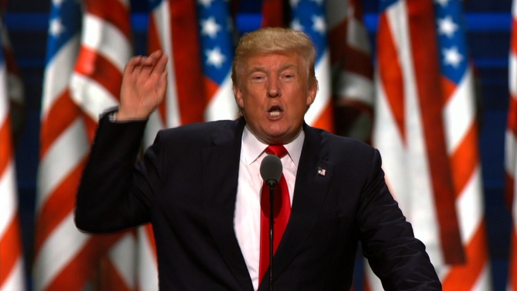 Donald Trump's big RNC night in 90 seconds