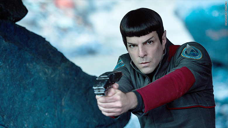 star trek beyond spock looks at photo