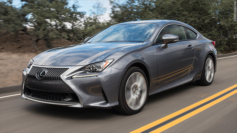 best loved cars jd power lexus rc