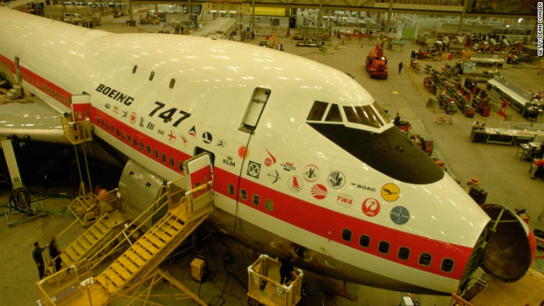 boeing 747 end production