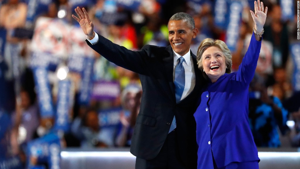 Obama, Biden, Kaine at the DNC in 90 seconds