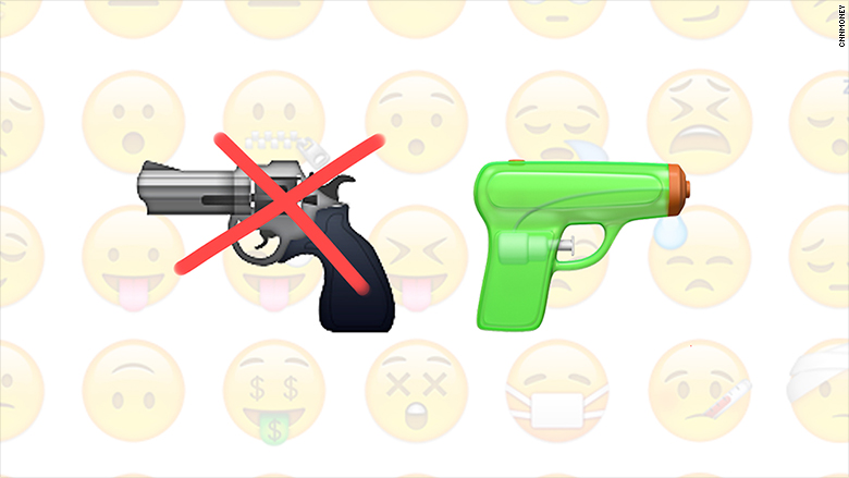 gun emojis