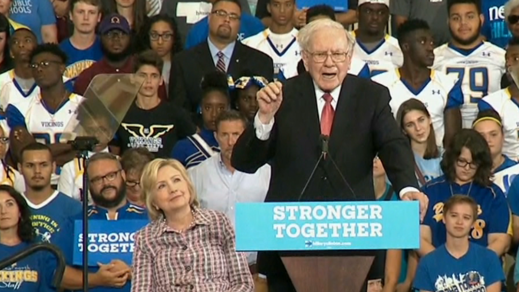 Warren Buffett pledges to bring people to the polls