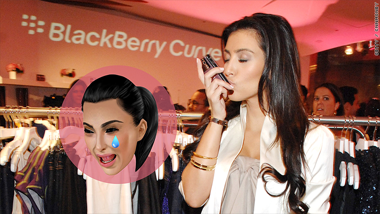 kim kardashian blackberry