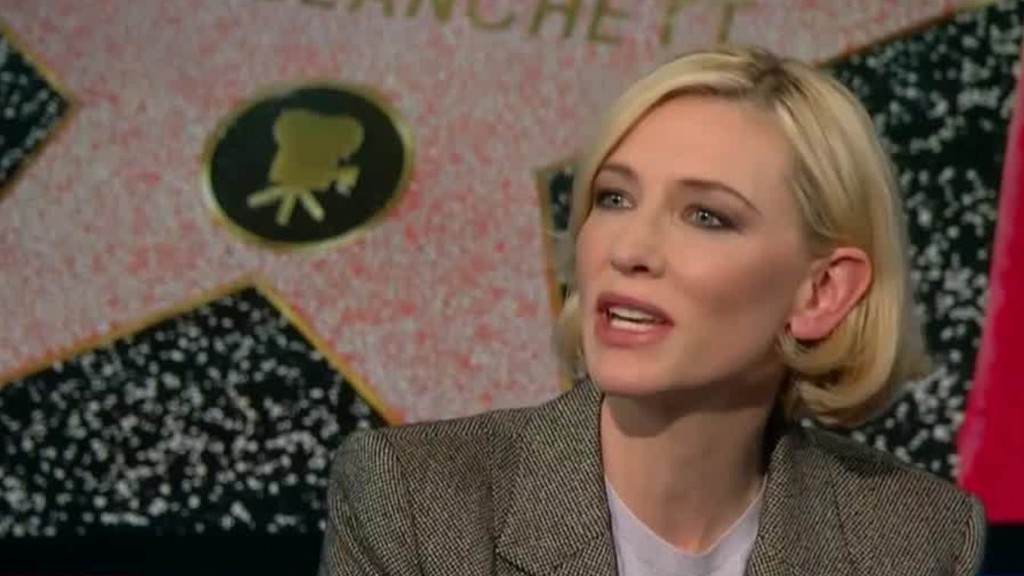 Cate Blanchett on the Hollywood pay gap