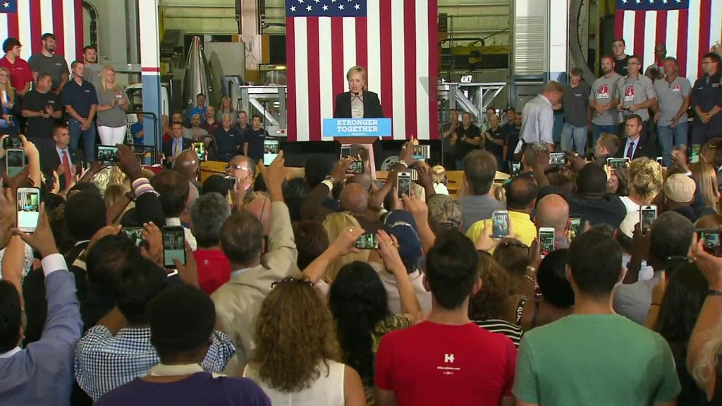 Clinton's economy speech in 3 minutes