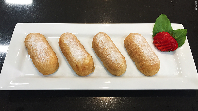 walmart deep fried twinkies plate