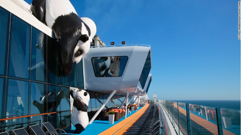 ovation of the seas cruise ship pandas