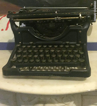 langston hughes typewriter