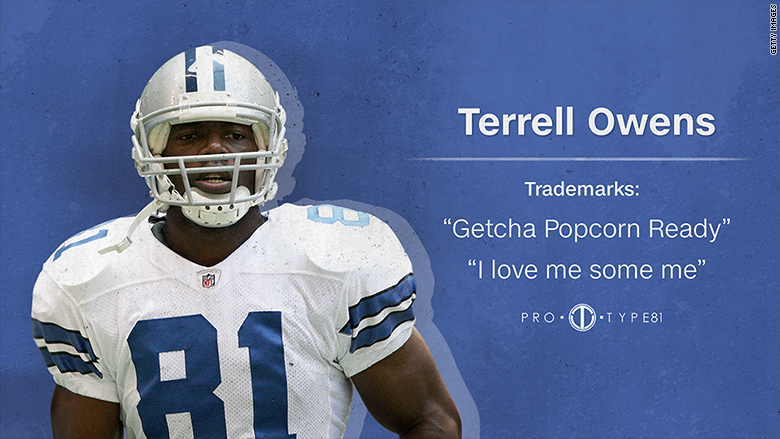 trademark terrell owens