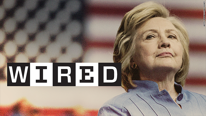 wired endorses clinton