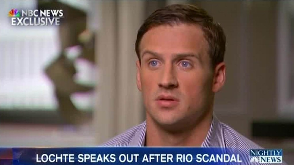 Lochte: 'I over-exaggerated' Olympics robbery story