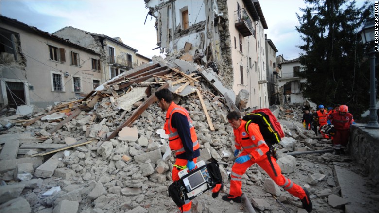 italy earthquake