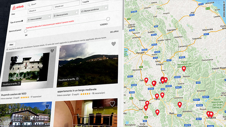 airbnb italy