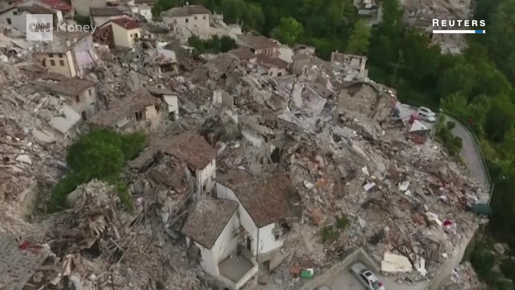 Airbnb, drones help rescue efforts after Italy quake