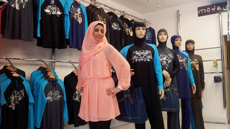 kausar sacranie modestly active burkini