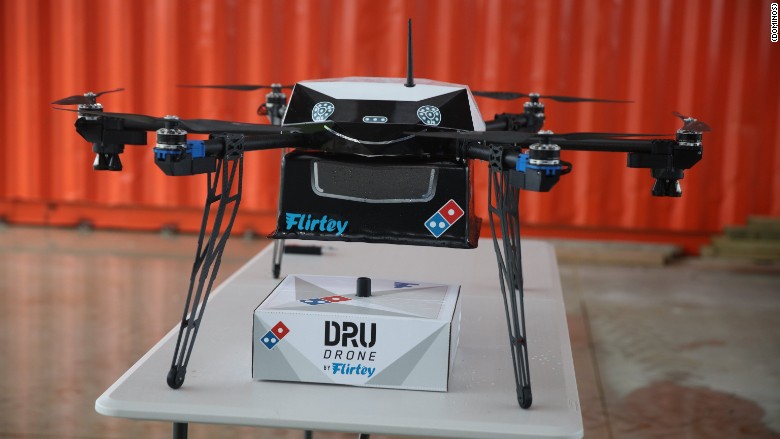 dominos drone delivery