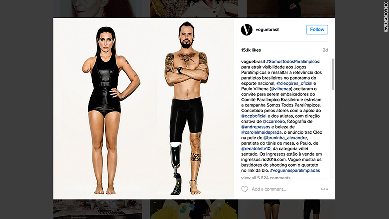 brasil vogue paralympics