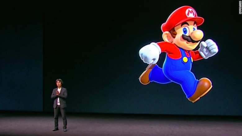 apple event 2016 mario nintendo