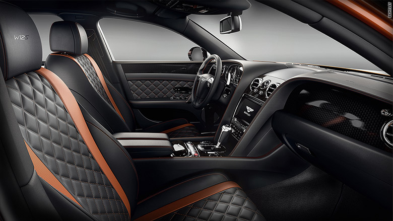 bentley flying spur interior