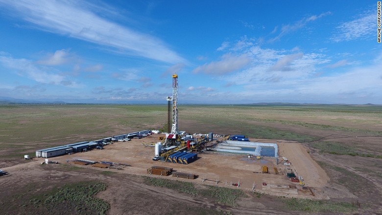 Apache oil discovery West Texas