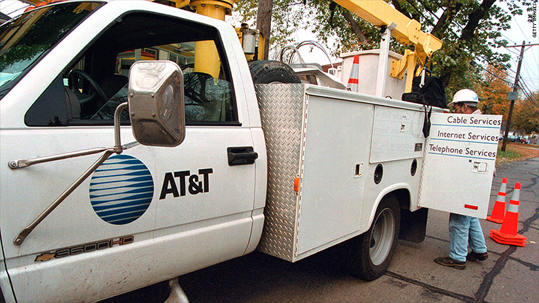 at&t truck