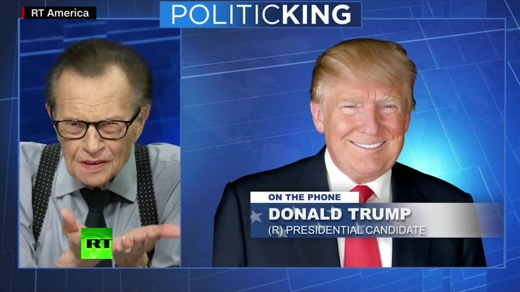 Larry King explains abrupt end to Trump interview