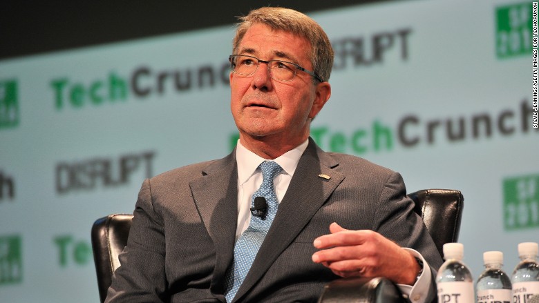 Ash Carter TechCrunch DoD