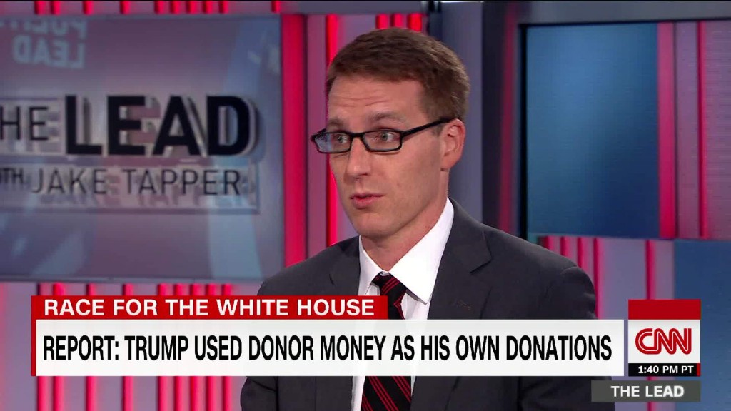 Washington Post report questions Trump's donations