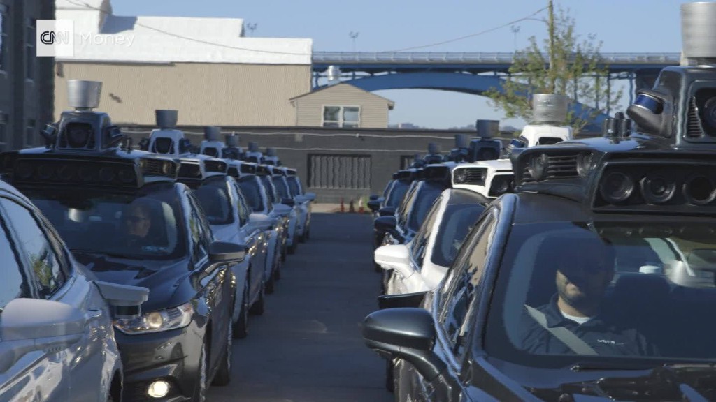 Our ride in a self-driving Uber