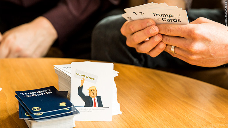 trumped up cards