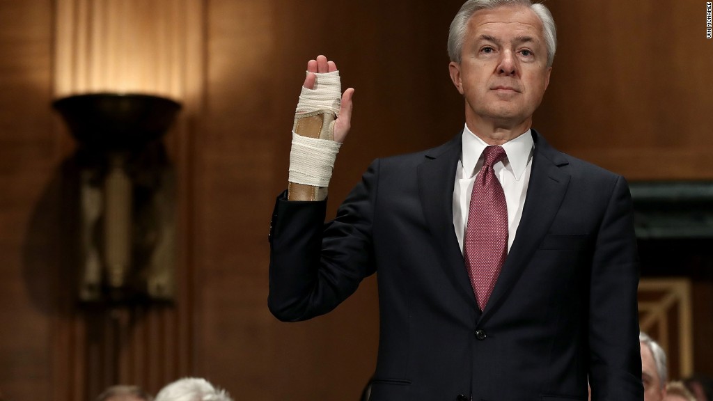 Wells Fargo CEO on Capitol Hill
